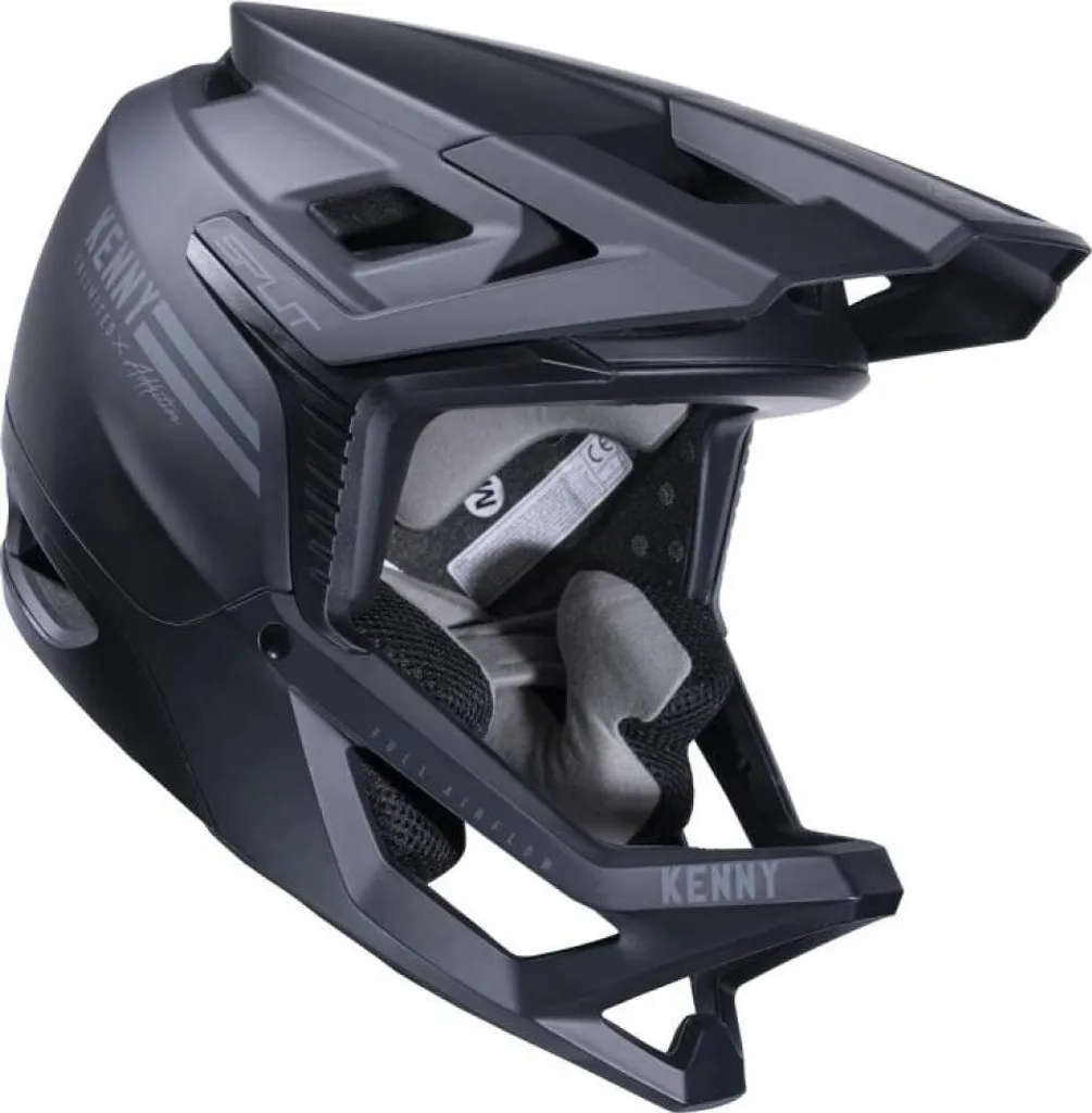 Casque vélo Kenny Split Noir 59-60 cm Idéal VTT Enduro et Randonnée