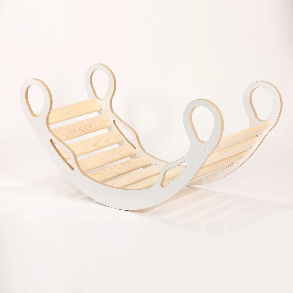 Arco Montessori Zosia XL in MDF: Gioco Arrampicata Sicuro per Bambini
