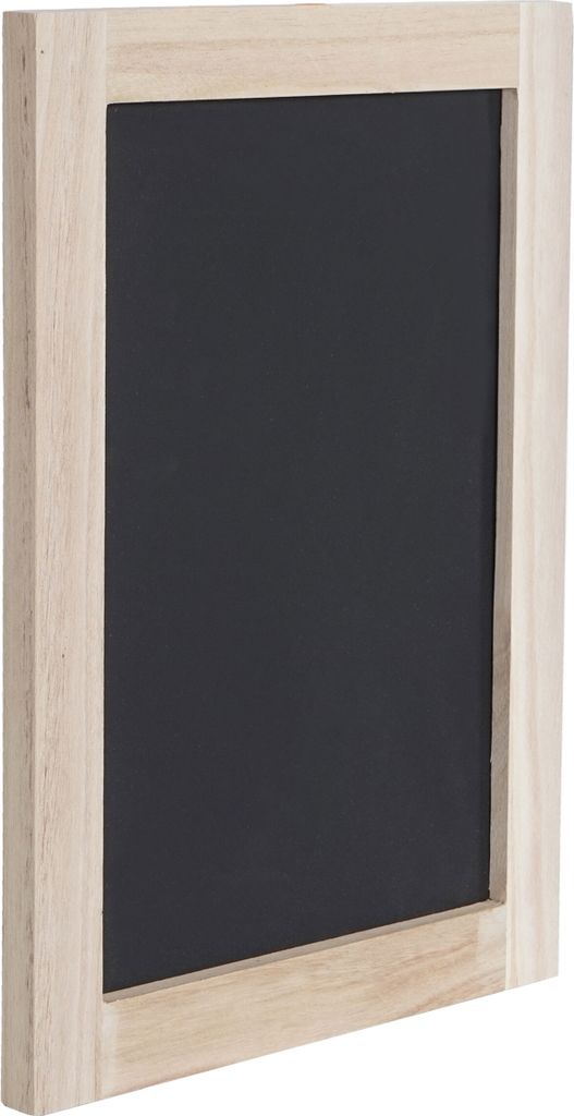 Wandtafel HWC-C18, Kreidetafel Schreibtafel Schiefertafel Dekotafel Notiztafel 40x30cm