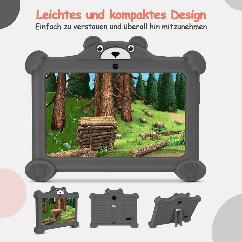 Olvy Kinder Tablet Android 13 Tablet für Kinder 96GB, WiFi, Produktbild 8