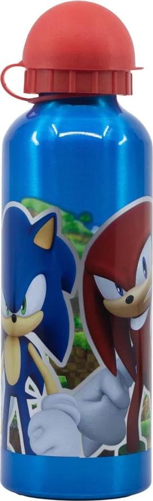 Sonic The Hedgedog ALU Sportflasche Wasserflasche Trinkflasche Flasche 530 ml
