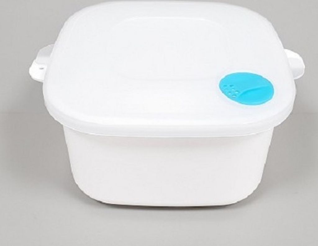 Mikrowellen KASSEROLLE 1,5 Liter Dampfventil QUADRATISCH Produktbild 
