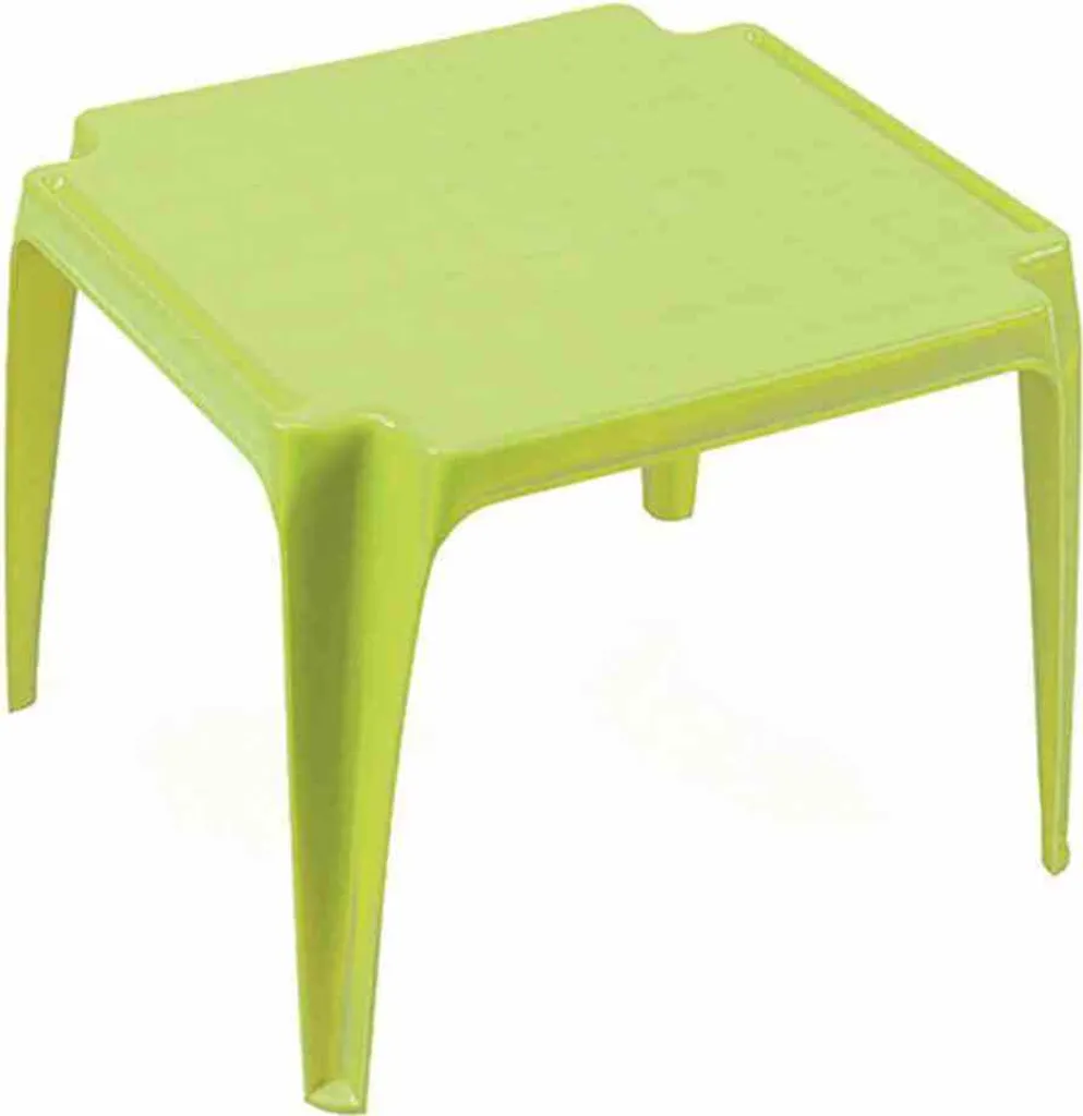 Table enfant durable Tavolo Progarden verte : fini le mobilier fragile