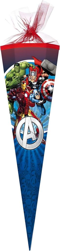 Nestler Schultüte Marvel The Avengers 6eckig 85cm