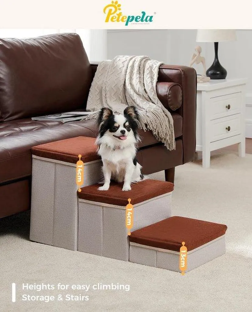 Escalier pour chien pour monter sur le lit, aide à la mobilité 40cm