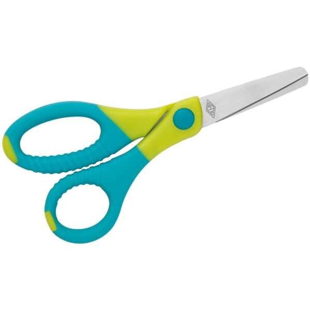 Wedo Schere Edelstahl Gripy 13cm rund f.sortiert SB