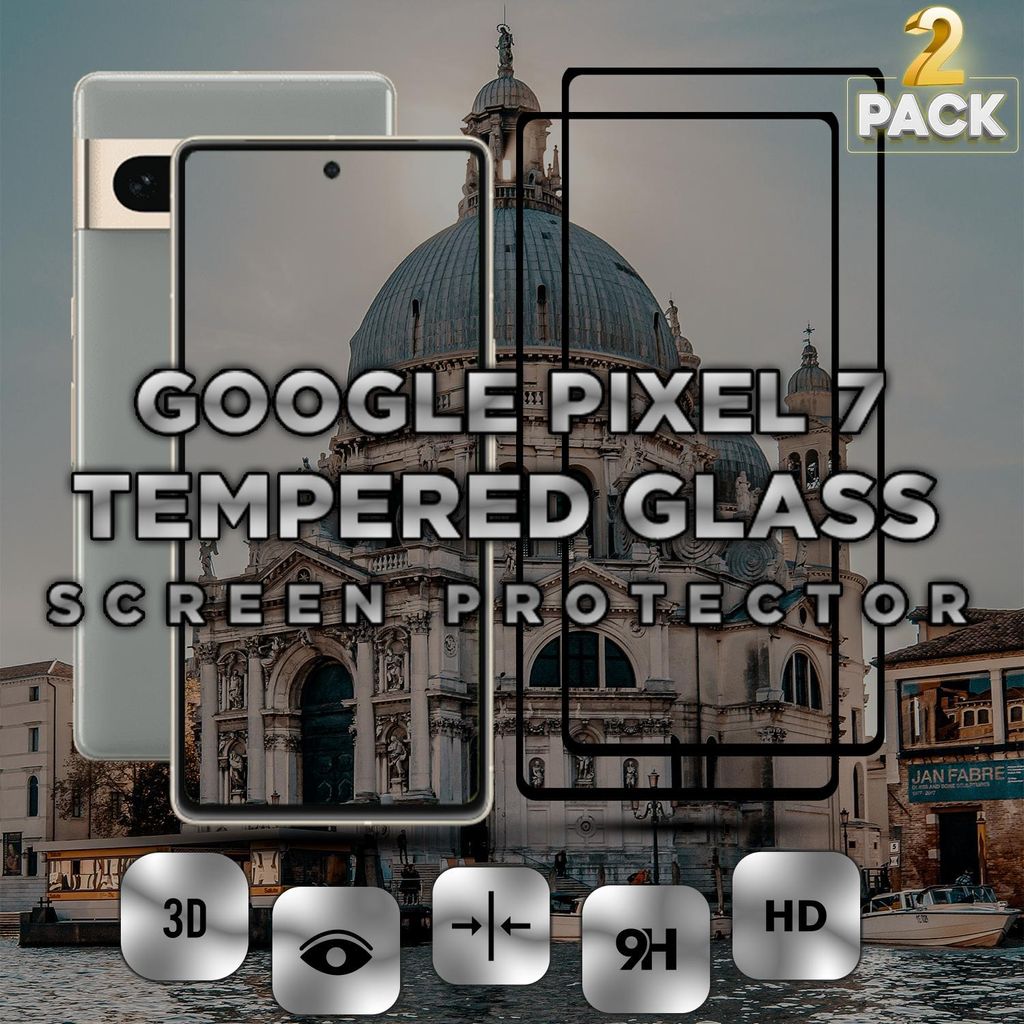 2-pak Google Pixel 7 Szkło ochronne na ekran - Szkło Zdjęcie produktu 