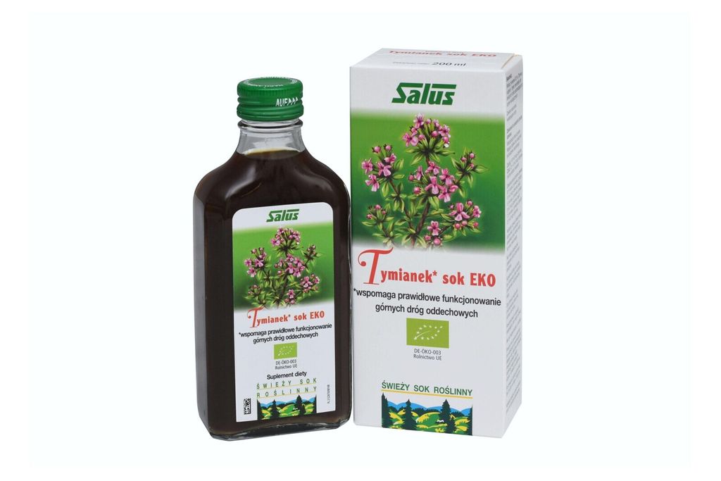 Sok z roślin leczniczych - Tymianek 200ml Zdjęcie produktu 
