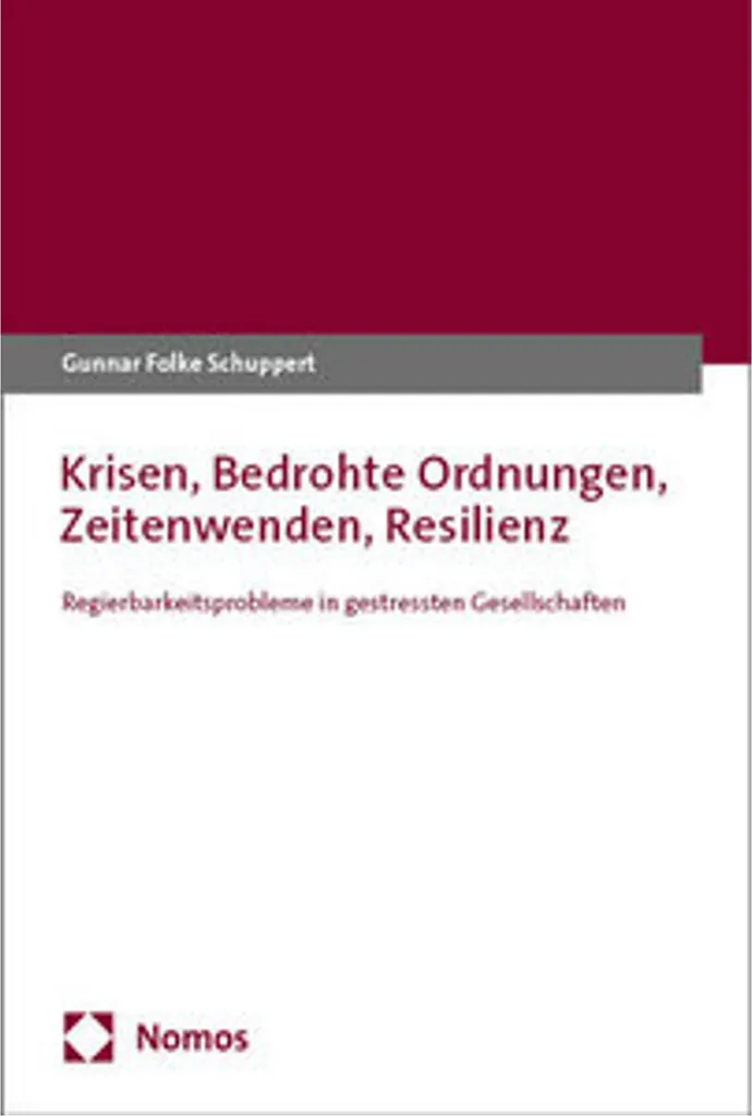 Livre Bedrohte Ordnungen : Analyse sur les Crises et la Résilience Actuelle