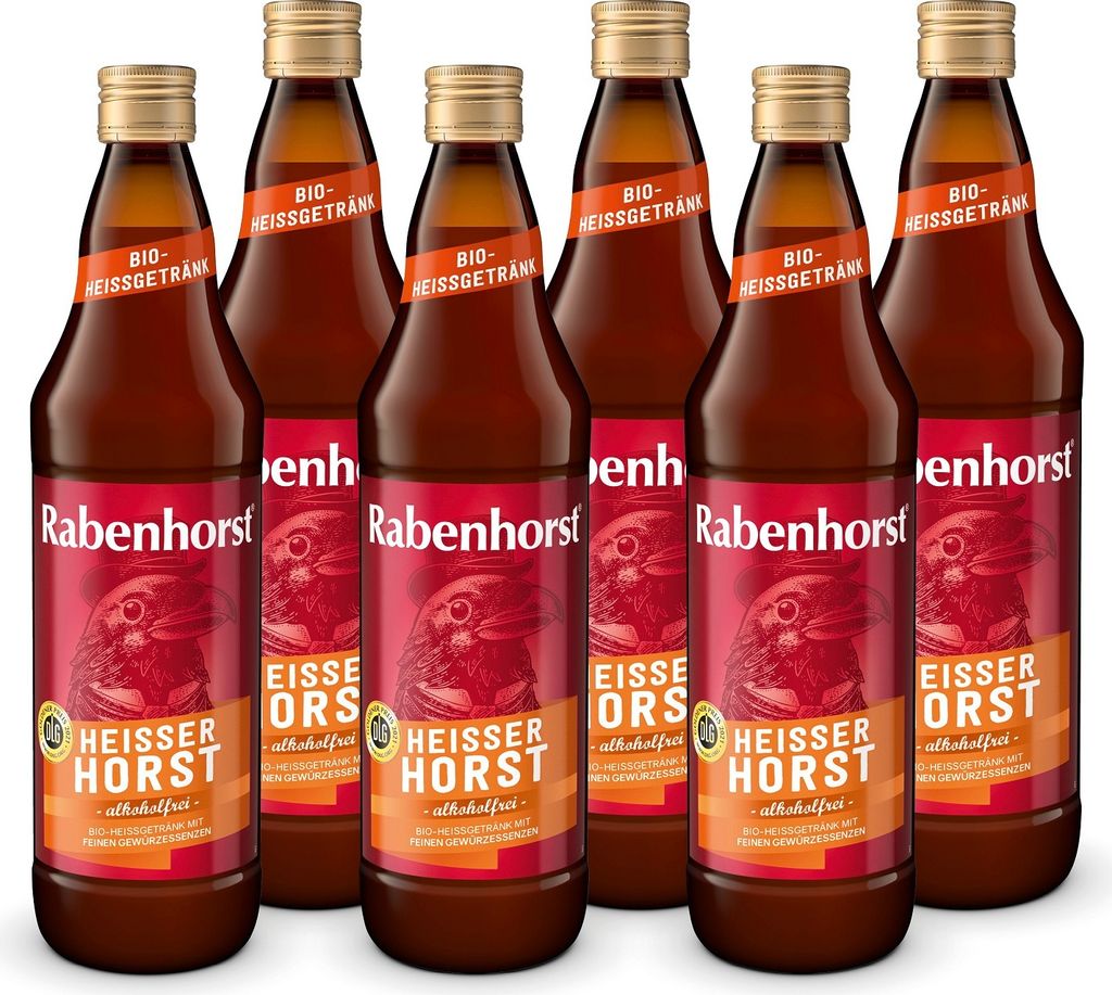 RABENHORST Heißer Horst   6er Pack (6 x 700 ml) – Produktbild 