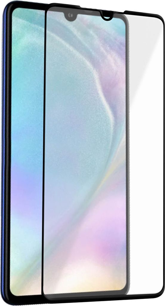 Avizar, 9H Härtegrad kratzfeste Glas-Displayschutzfolie für Huawei P30, Schwarz