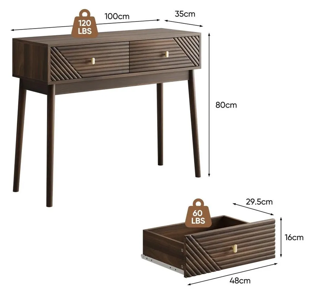 Console de salon Mid-Century pour optimiser votre espace de vie - 2
