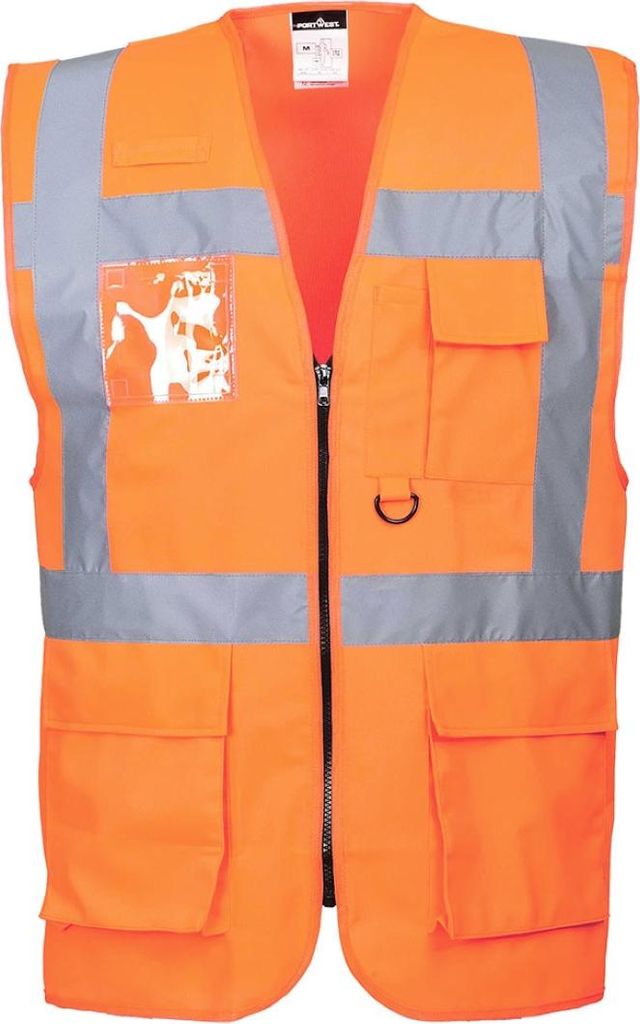 Portwest S476 BERLIN EXEKUTIV WESTE Orange Gr. S Produktbild 