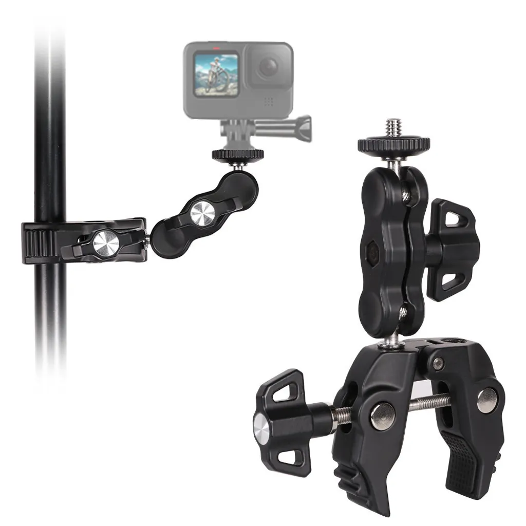 Supporto Universale Morsetto per Telefono e Action Cam - Qualità Premium
