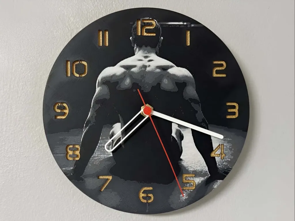Décoration Murale Sportive Athletic Man Ø 245mm : Fini les Murs Vides