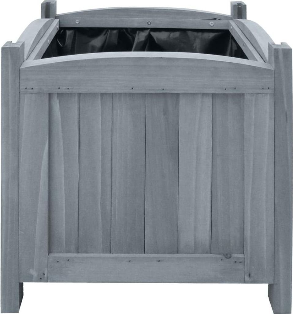 vidaXL Garten-Hochbeete 2 Stk. 30x30x30 cm Massivholz Tanne Produktbild 