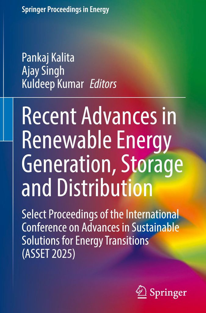 Recent Advances in Renewable Energy Generation, Storage and Distribution