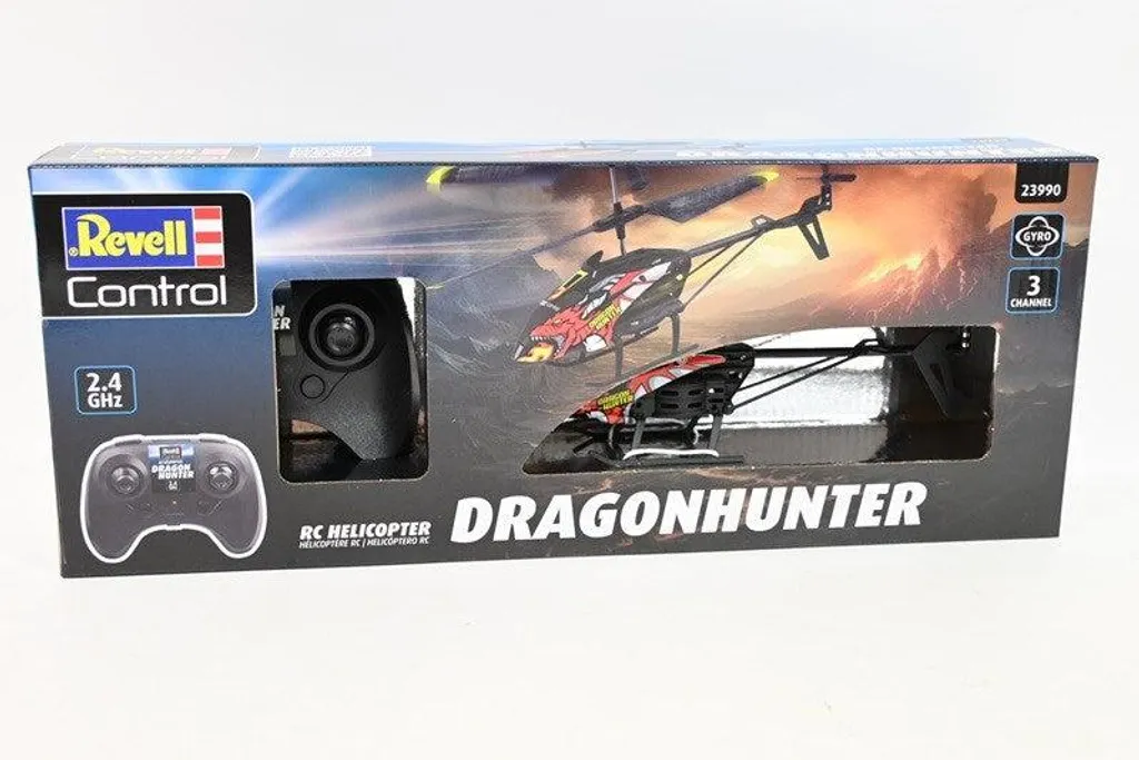 Hélicoptère télécommandé Dragon Hunter Revell Jouet Vol Intérieur - 7