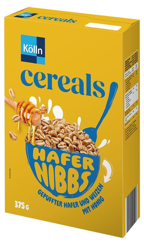 Kölln Cereals Hafer NIBBS Honig, 375g von Kölln Produktbild 