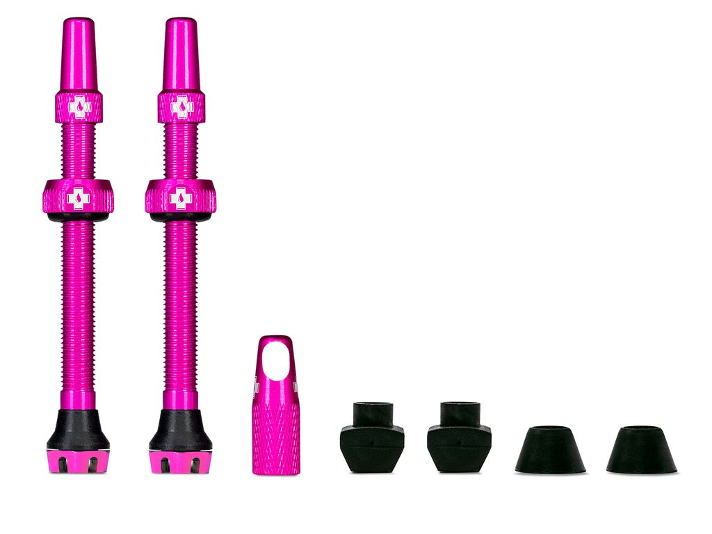 Muc-Off Ventil Tubeless Valve Kit V2 60mm pink