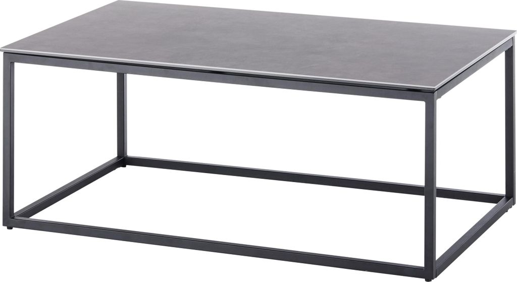 Couchtisch Varna | anthrazit / schwarz | 110x40x60 Produktbild 