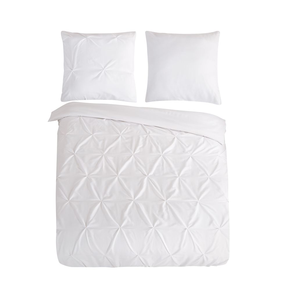 Duvet cover Pure 200x200 + 2* 80x80 cm - luxury stitching Produktbild 
