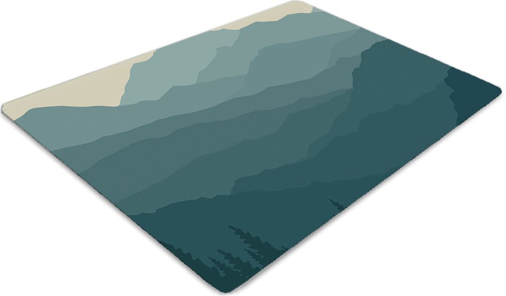 Stuhlunterlage Bürostuhlunterlage 120 cm x 90 cm Bodenmatte Produktbild 