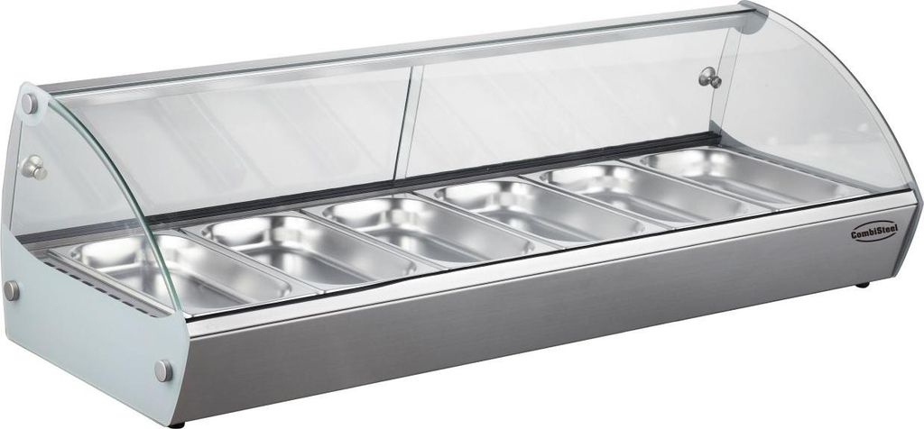 Combisteel Wärmevitrine für 6x1/3GN Behälter