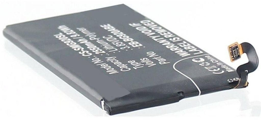 Akku für Samsung SM-G920 Li-Pol 3,85 Volt 2200 mAh schwarz. Produktbild 