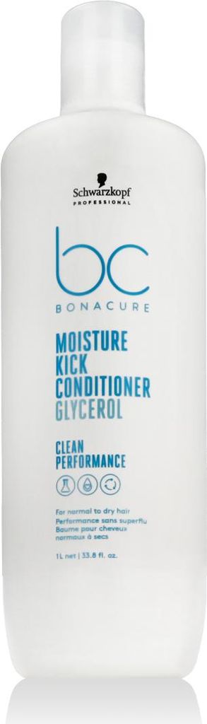 Schwarzkopf BC Moisture Kick Conditioner, 1000 ml Productafbeelding 
