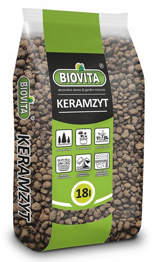 Granuli di Vetroceramica - argilla espansa 8-16mm 18L per Immagine del prodotto 