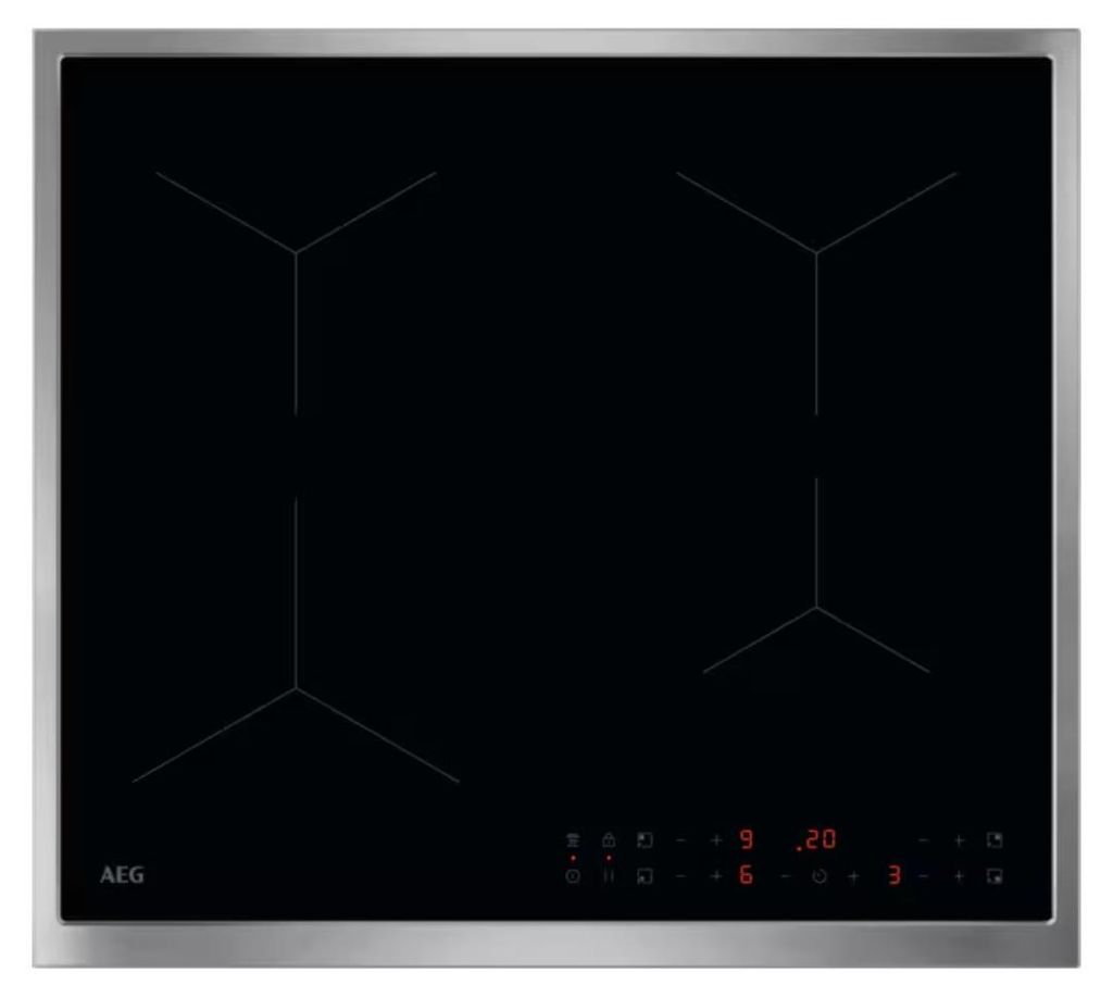 AEG TN64IA00XB, Noir, Encastrable, 60 cm, Plaque de cuisson Image du produit 