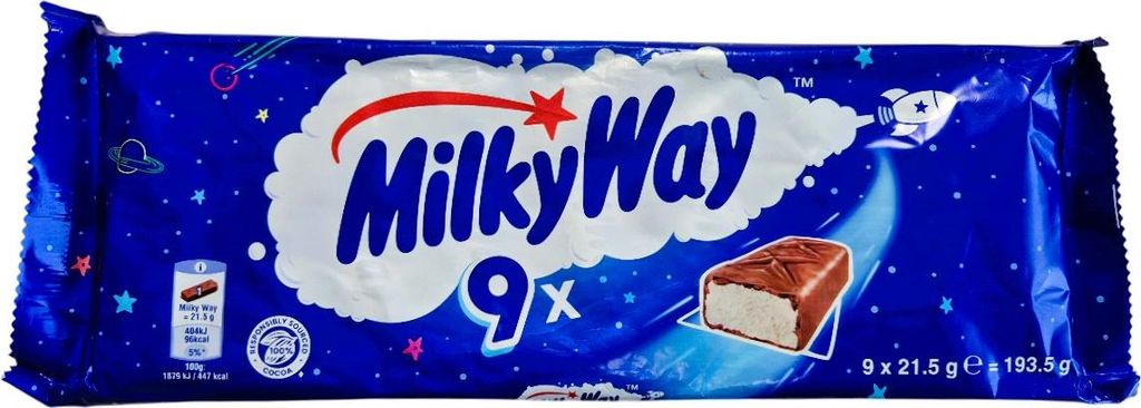 MILKY WAY Multipack 9x21,5g Obrázek produktu 
