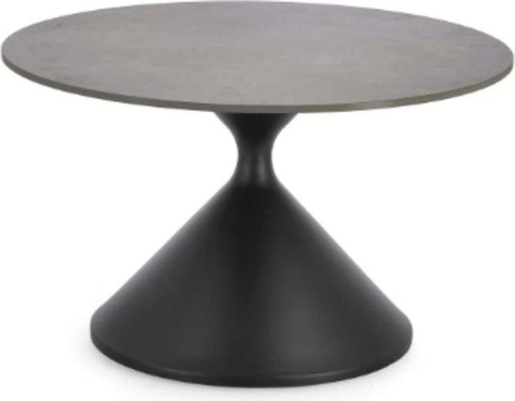 Couchtisch Joona 70 x 70 x 40 cm Stahl Schwarz