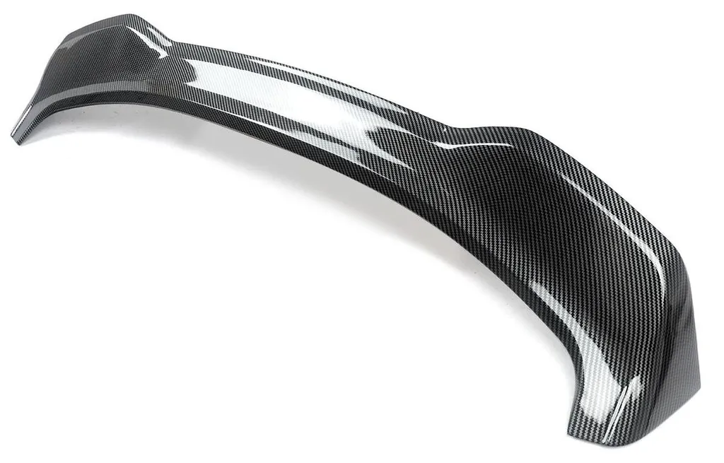Becquet arrière aérodynamique design sport en ABS style carbone premium