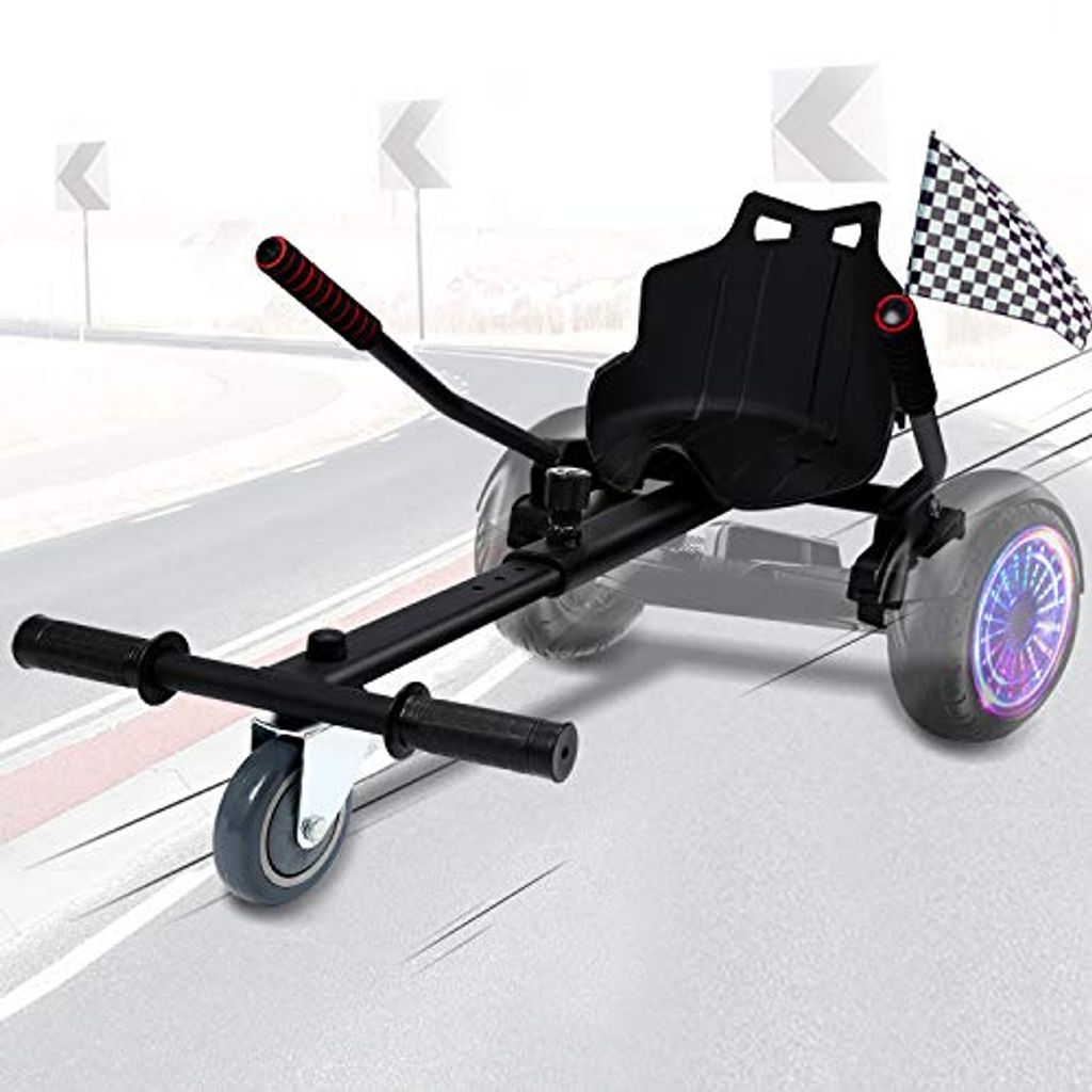 Hoverkart Kartsitz für Hoverboard Balance Scooter Go Kart Hoverseat Top Angebot 