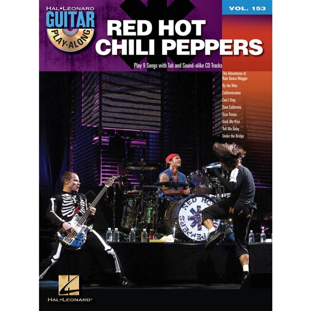 Red Hot Chili Peppers Guitar Play-Along Volume 153 Book/Online Audio