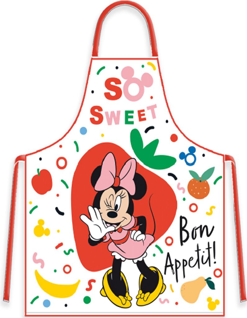Minnie Kinderschürze mit Mütze 002 Produktbild 