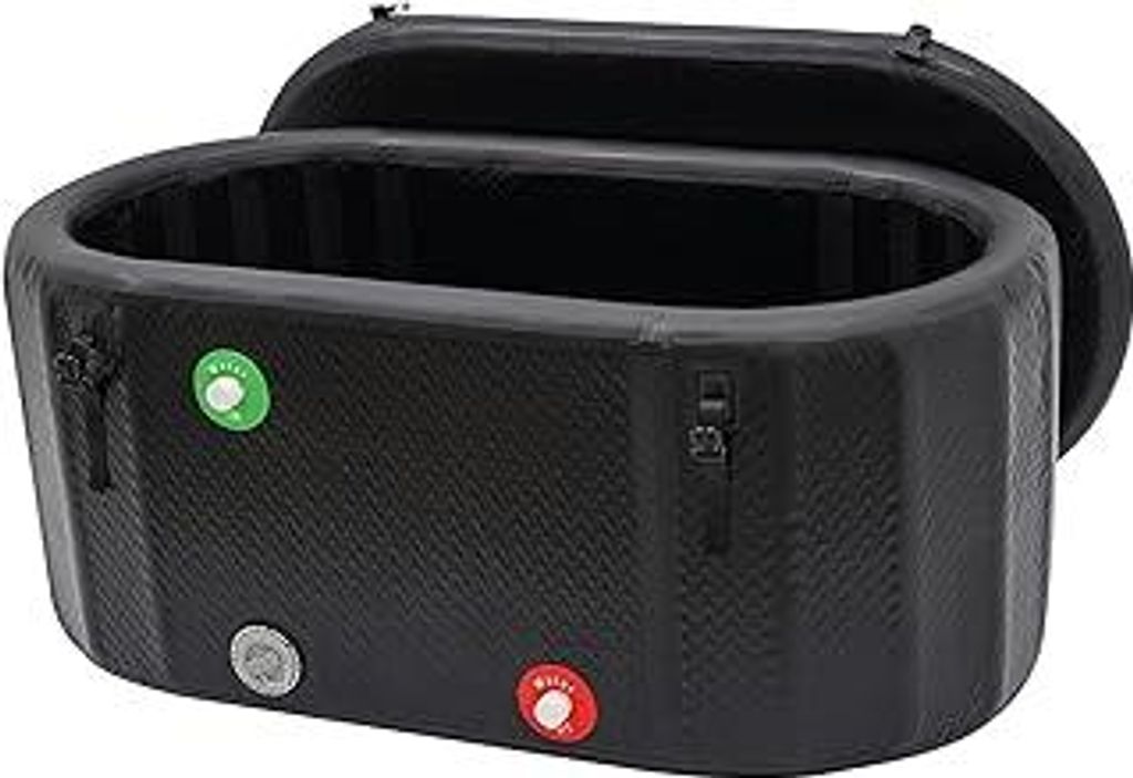 275L Eiswanne für Athleten aufblasbare Badewanne Freistehende Eisbadewanne Aufblasbare Faltbare Erwachsene Badewanne,Produktgröße 132 * 70 * 54c...