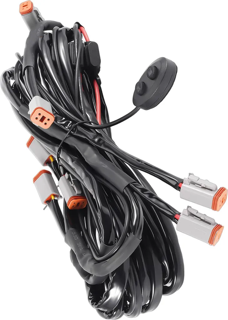 Faisceau LED 3,6m 14 AWG ultra résistant avec commande tactile 30A
