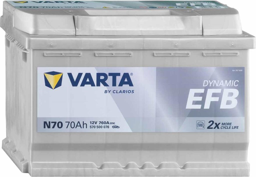 Varta N70 Blue Dynamic Autobatterie 70Ah 12V Produktbild 