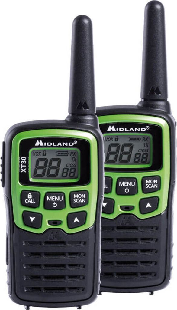 Midland XT30, 16 kanály/kanálů, 446.00625 – 446.09375, LCD, Obrázek produktu 