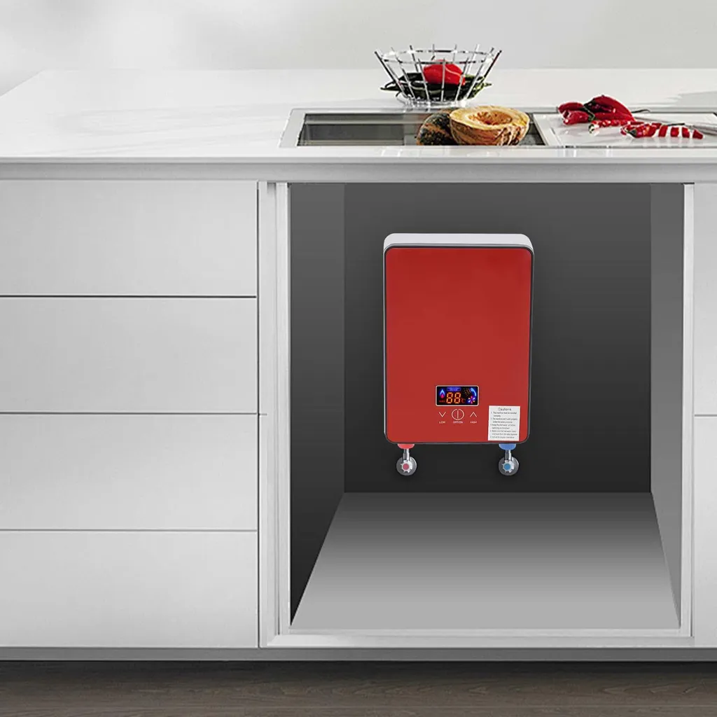 Chauffe-eau électrique 220V compact - Idéal pour studio et mobil-home - 4
