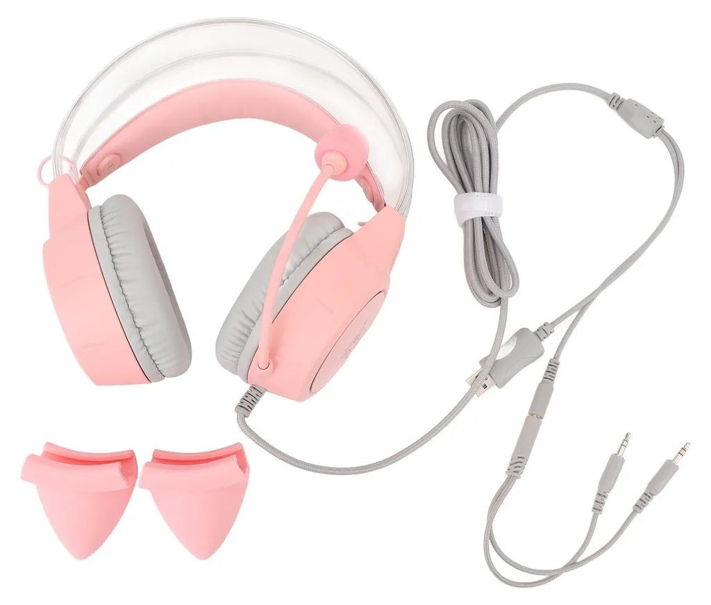 Casque gaming Roseate RGB : fini le mal d'oreilles avec l'arceau réglable
