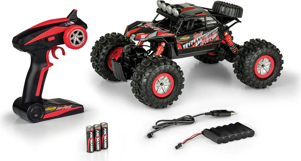 Voiture Télécommandée Amphibie Carson The Beast 2.4G 100% RTR Étanche