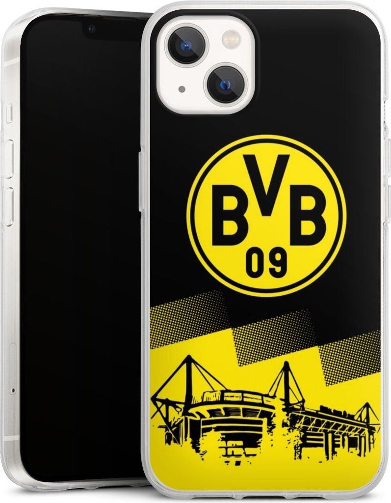 DeinDesign Handyhülle für Apple iPhone 13 Silikon Hülle Case Smartphone Schutzhülle BVB Borussia Dortmund Stadion