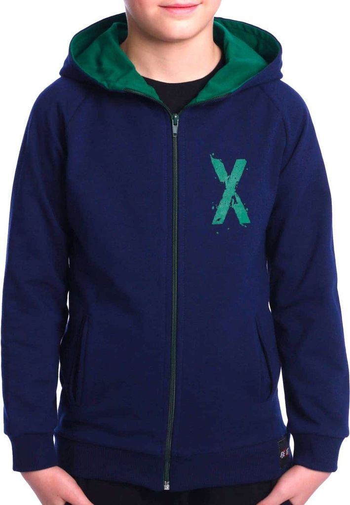 BEZLIT Jungen Sweatjacke mit Rücken Print Navy 110
