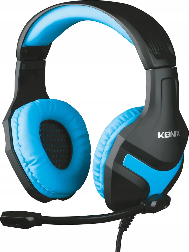 Pack accessoires PS4 Konix avec casque audio et grips de joysticks