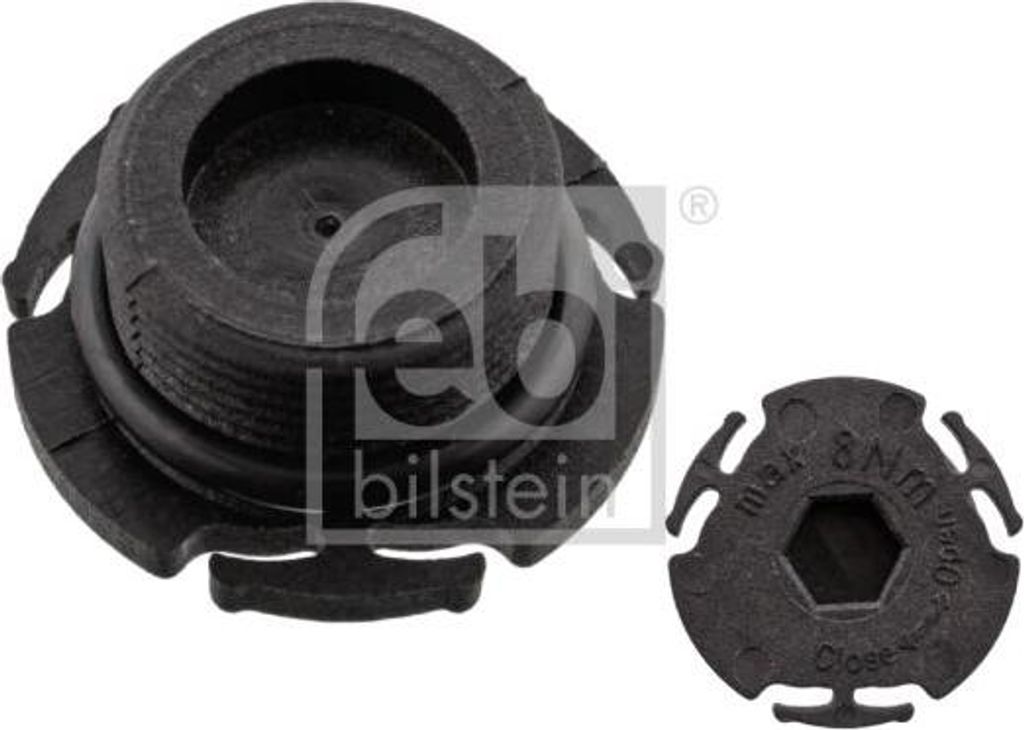 FEBI BILSTEIN 47894 Verschlussschraube, Ölwanne OE 11137605018 kompatibel mit Expert, Gloria, Z4er E89, X1, 5er F11, 5er F10, 4er F36, 4er F32, 4e...