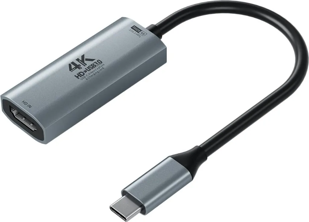 Offerta INF Scheda Acquisizione 4K60Hz PD3.0 USB-C Argento - 1